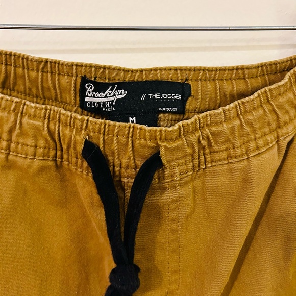 Brooklyn Cloth Mustard Jogger Pants - Picture 2 of 4